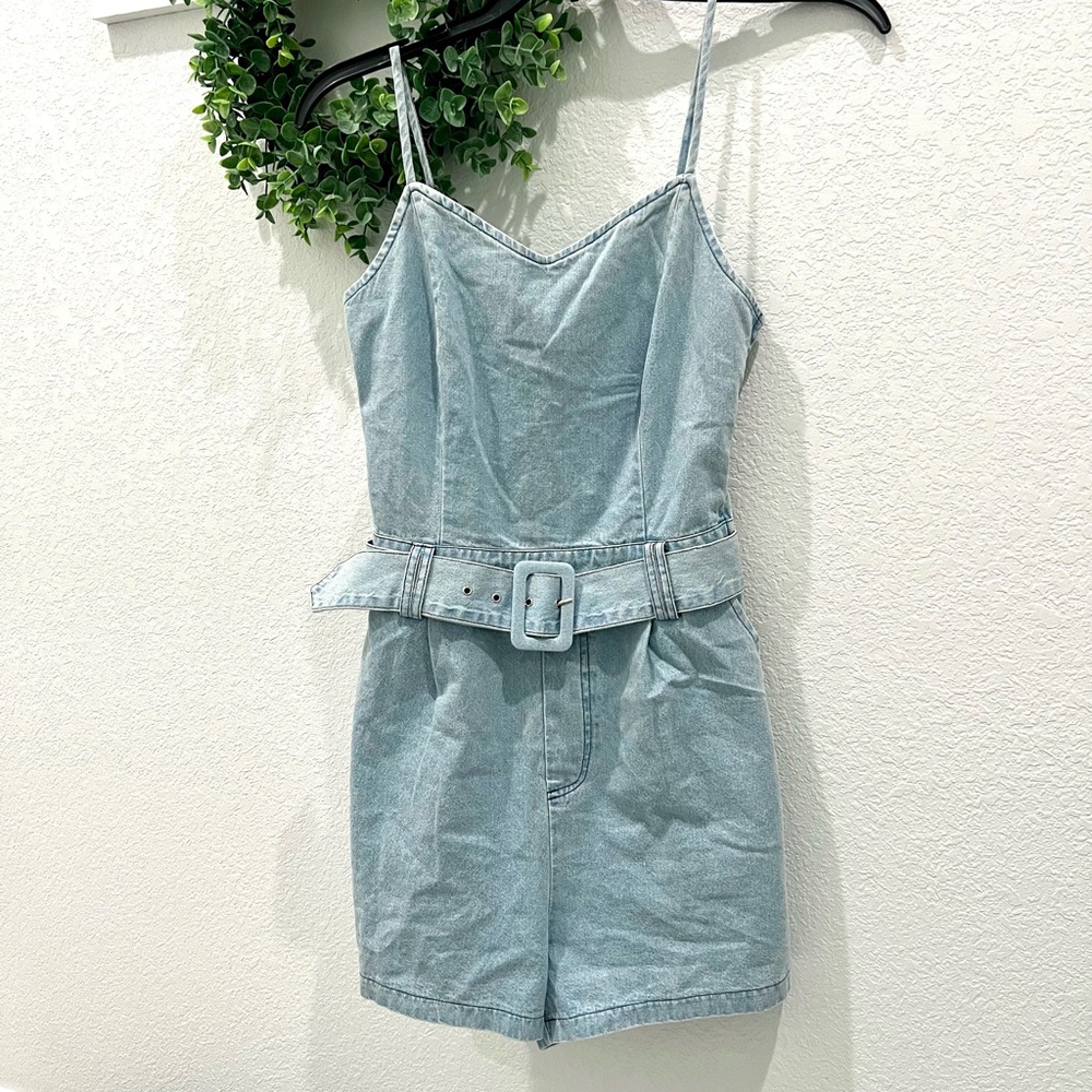 Blue Jean Romper